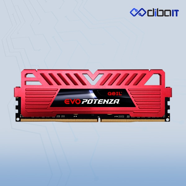 رم دسکتاپ DDR4 گیل مدل Evo Potenza ظرفیت 16 گیگابایت تک کاناله 3000 مگاهرتز
