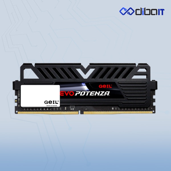 رم دسکتاپ DDR4 گیل مدل Evo Potenza ظرفیت 16 گیگابایت تک کاناله 3000 مگاهرتز