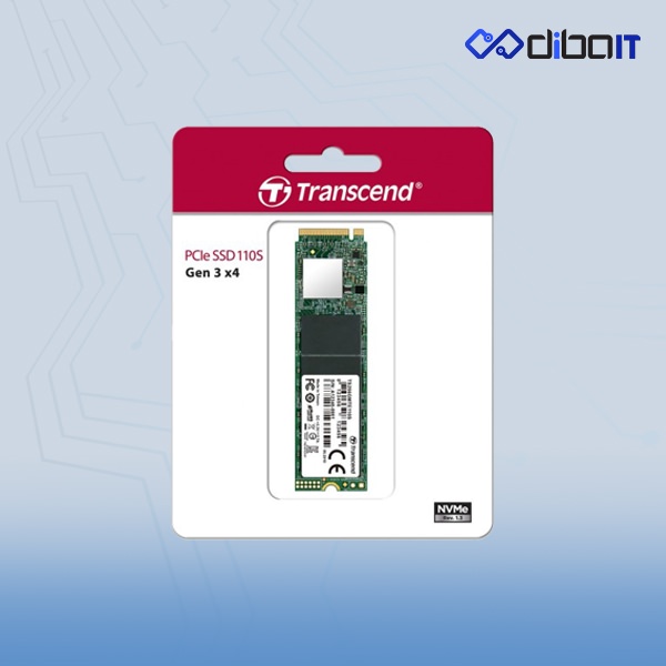 اس اس دی اینترنال ترنسند مدل 110S NVMe M.2 ظرفیت 128 گیگابایت