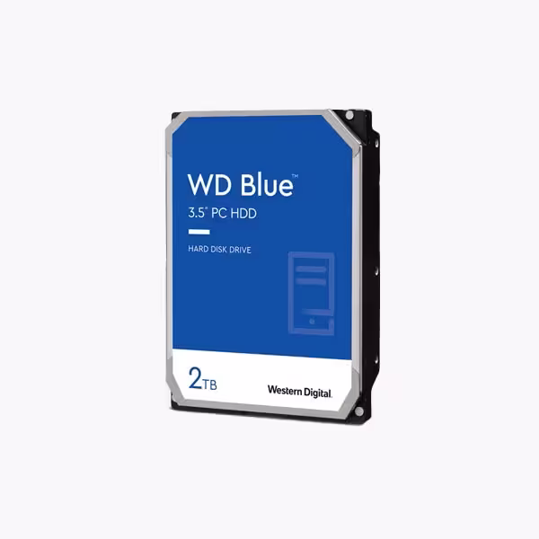 هارددیسک اینترنال وسترن دیجیتال مدل Blue ظرفیت 2 ترابایت