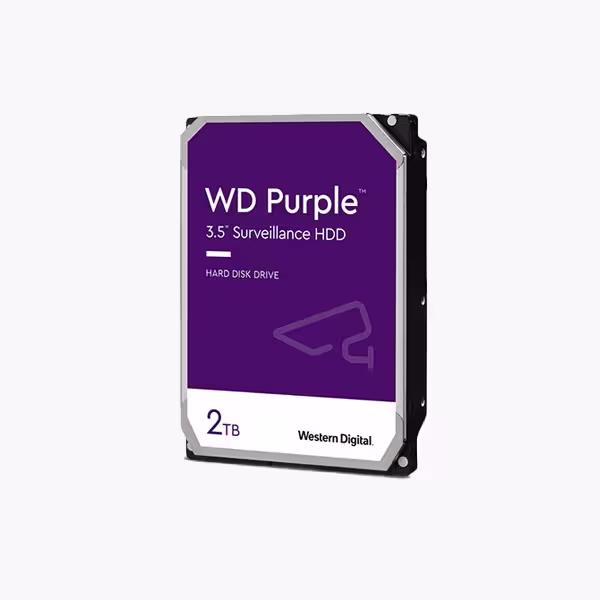 هارددیسک اینترنال وسترن دیجیتال مدل Purple ظرفیت 2 ترابایت